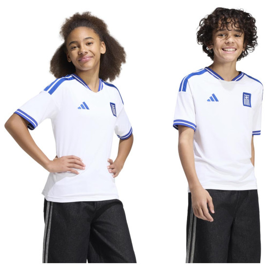 Adidas Παιδική ποδοσφαιρική φανέλα Greece 26 Home Jersey